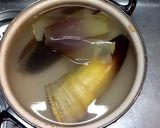 春満喫〜たけのこ・インゲンの爽やか煮物作り方5写真