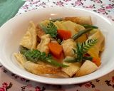 春満喫〜たけのこ・インゲンの爽やか煮物作り方9写真