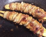 丸ごと長なすの豚バラ巻き❀茄子の肉巻き作り方7写真