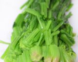 春色ふわっ＊ほうれん草とベーコンの卵とじ作り方8写真
