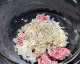ピーマンのリングハンバーグ◎肉詰め！作り方4写真