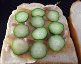 たまごときゅうりの豚肉ホットサンド作り方3写真