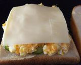たまごときゅうりの豚肉ホットサンド作り方5写真
