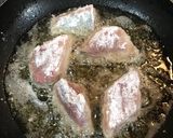 ブリと新玉ねぎの揚げ浸し。ちょいピリ辛！作り方1写真