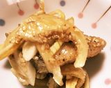 ブリと新玉ねぎの揚げ浸し。ちょいピリ辛！作り方5写真