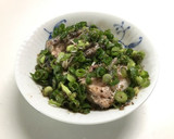簡単☆さば水煮缶のネギまみれ作り方3写真