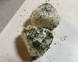 自然栽培村留ハーブ園三色胡麻を使った茶漬作り方2写真