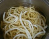 わらびの卵とじうどん作り方5写真