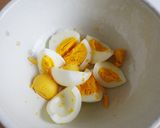 民泊飯 コンビニ総菜でかんたん洋朝食作り方2写真