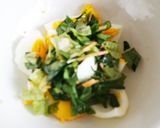 民泊飯 コンビニ総菜でかんたん洋朝食作り方4写真