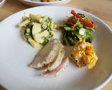 民泊飯 コンビニ総菜でかんたん洋朝食作り方14写真