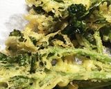 菜の花の天ぷら作り方1写真