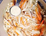 たっぷりキノコの中華スープ作り方7写真