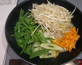 野菜たっぷりチャプチェ⭐冷麺作り方2写真