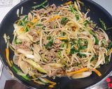 野菜たっぷりチャプチェ⭐冷麺作り方4写真