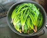 ほうれん草のクリームパスタ作り方1写真