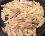 コンニャクとごぼうのきんぴら作り方2写真