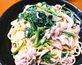ほうれん草のクリームパスタ作り方7写真