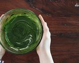 濃い抹茶アイスクリーム作り方10写真