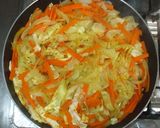キャベツ人参の蒸し煮♪カレー風味作り方10写真