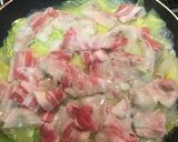 ★祝話題入★豚バラと白菜のうま塩豆腐あん作り方3写真