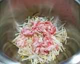ホットクック❤️豚バラ&もやしポン酢♪作り方2写真