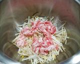 ホットクック❤️豚バラ&もやしポン酢♪作り方2写真