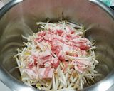 ホットクック❤️豚バラ&もやしポン酢♪作り方3写真