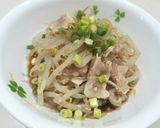 ホットクック❤️豚バラ&もやしポン酢♪作り方6写真