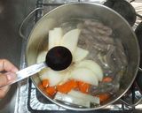 大根とこんにゃくの味噌煮♪簡単作り方9写真