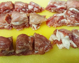 レンジで簡単☆ミルフィーユ豚肉と厚揚げ煮作り方4写真