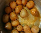 冷凍里芋で簡単煮っころがし作り方3写真