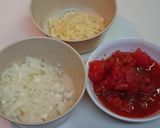 トマト丸ごとチーズクリームグラタン作り方1写真