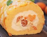 金柑コンフィチュールのロールケーキ作り方34写真