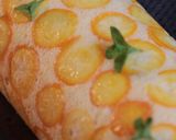 金柑コンフィチュールのロールケーキ作り方33写真
