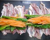 簡単！小松菜の肉巻き中華煮作り方1写真