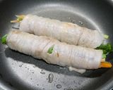 簡単！小松菜の肉巻き中華煮作り方2写真