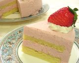 春色❤苺のムースケーキ作り方13写真