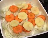 鮭と野菜の重ねみそ焼き作り方2写真