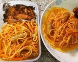 お弁当箱にナポリタン♪作り方17写真