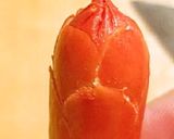 簡単！薔薇ウインナー♡飾り切り♡お弁当に作り方3写真