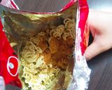 スボラな辛ラーメンおつまみ作り方2写真