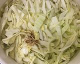 キャベツと卵のお味噌汁作り方2写真