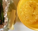 お弁当卵焼き*アスパラベーコンチーズ入り作り方2写真