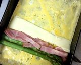 お弁当卵焼き*アスパラベーコンチーズ入り作り方4写真