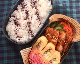 お弁当卵焼き*アスパラベーコンチーズ入り作り方8写真