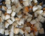 簡単☆野菜とお麩の卵とじ☆離乳食作り方4写真