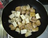 鶏肉&厚揚げ&れんこんの☆炒め煮作り方3写真