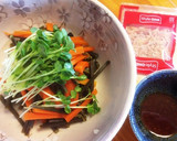 わらびの本だし煮！しょうがじょうゆがけ作り方6写真