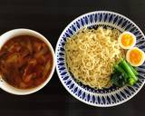 辛ラーメンで！焦がしネギ香る、旨辛つけ麺作り方6写真